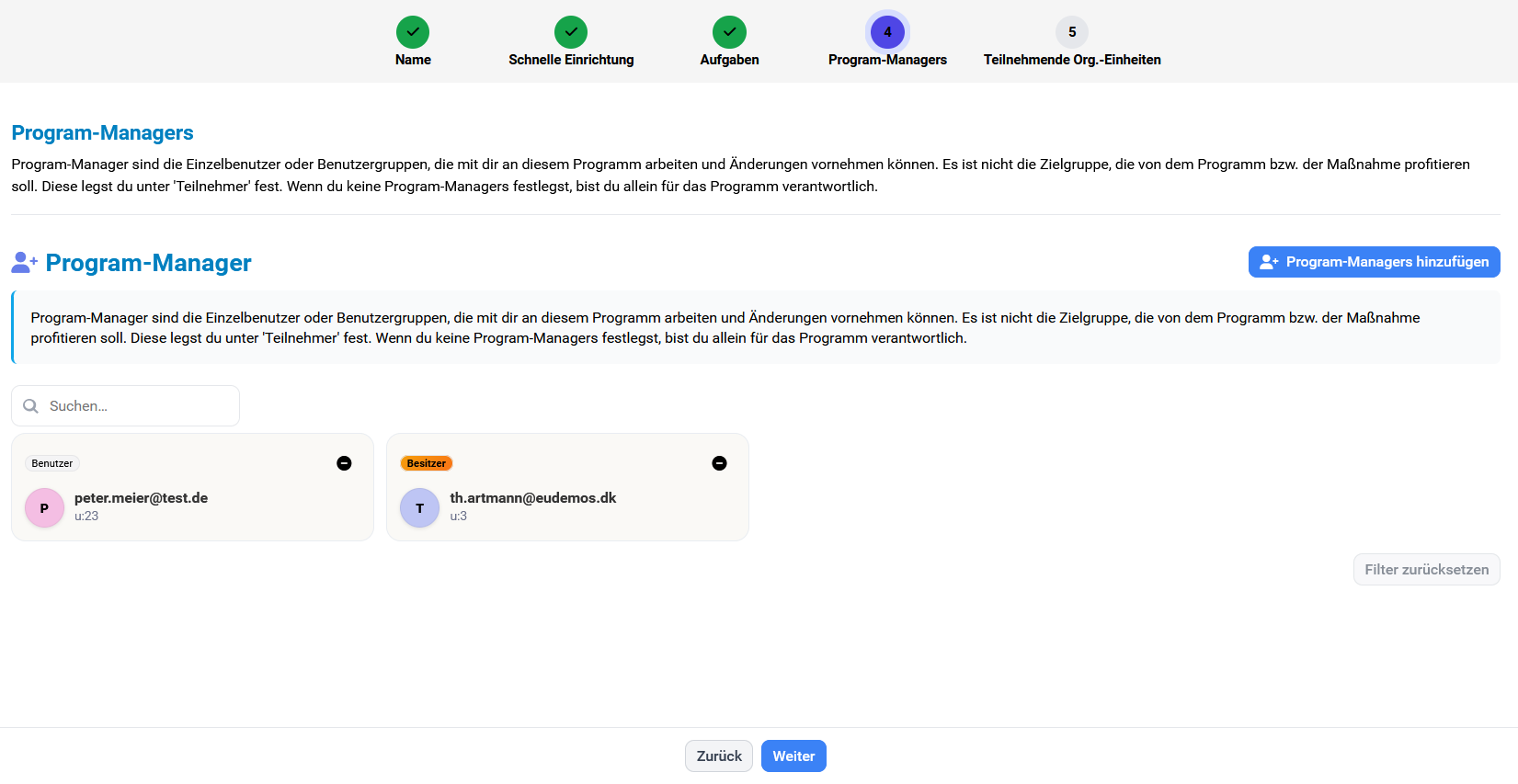 Program‑Manager