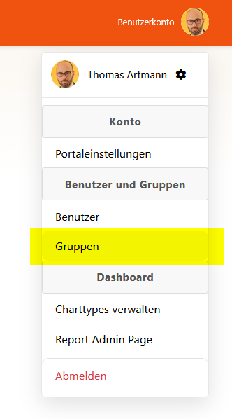 Aufruf der Teams-Funktion